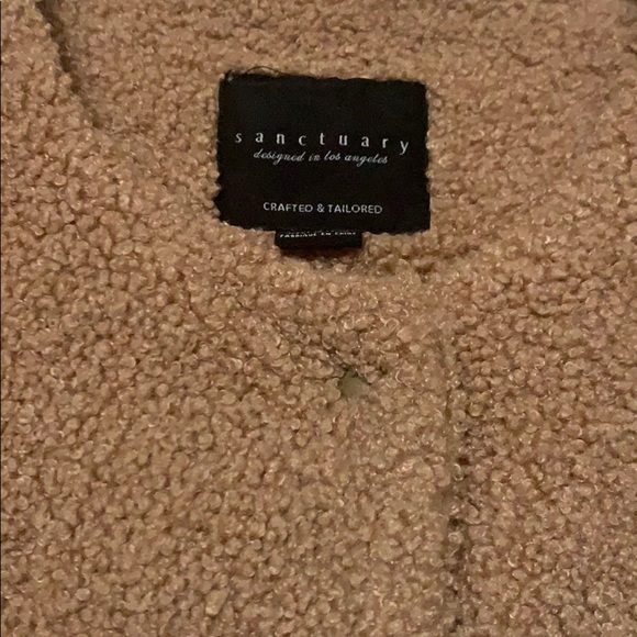 Anthropologie Sanctuary Teddy Coat NWT - Picture 2 of 3